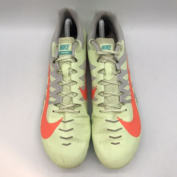 Nike Zoom Rival S 9 Track Spikes Men's 12 Barely Volt Hyper Orange 907564-701 - Picture 5 of 13